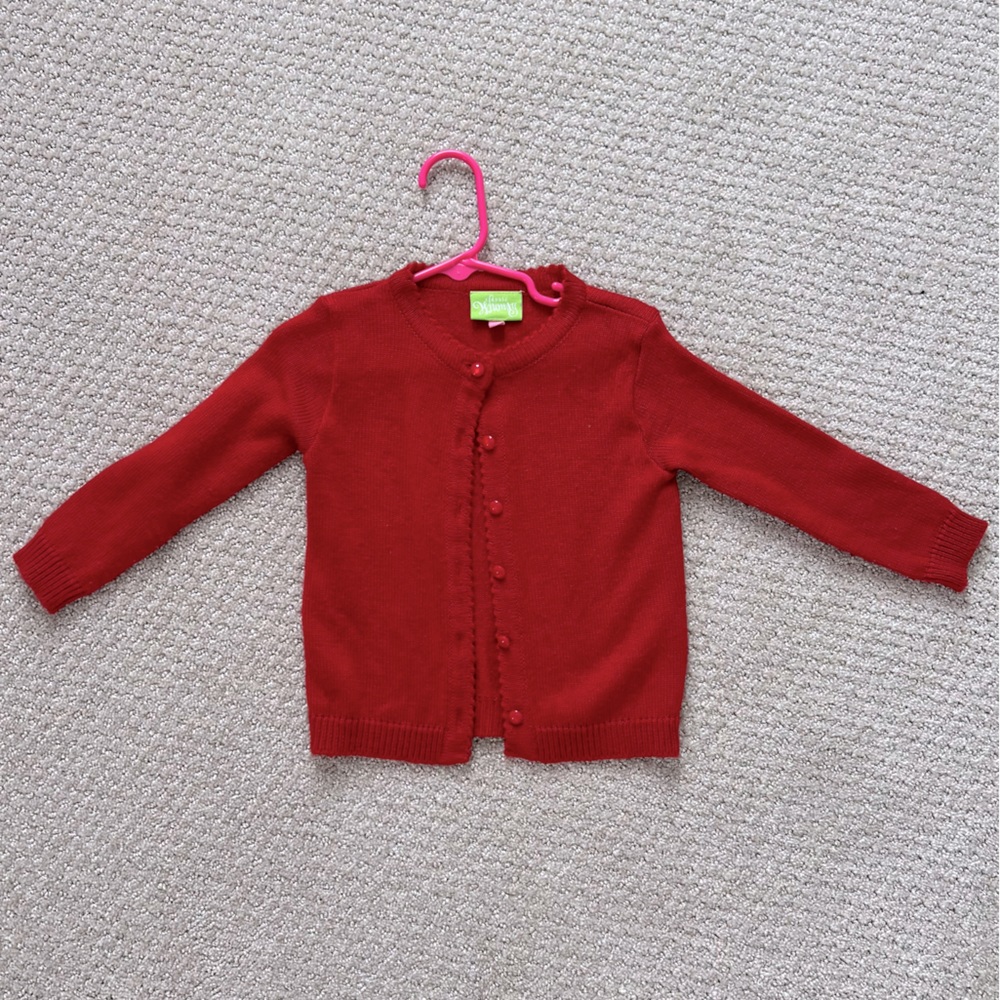 Red sweater 3T